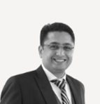 Portrait of Aleem Younus, CEO of Zafiro Homes Studio in Karachi